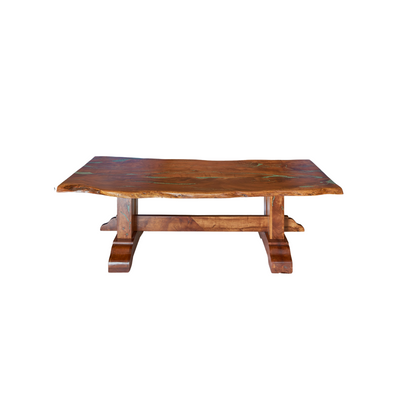 Mesquite Turquoise Inlay Dining Table