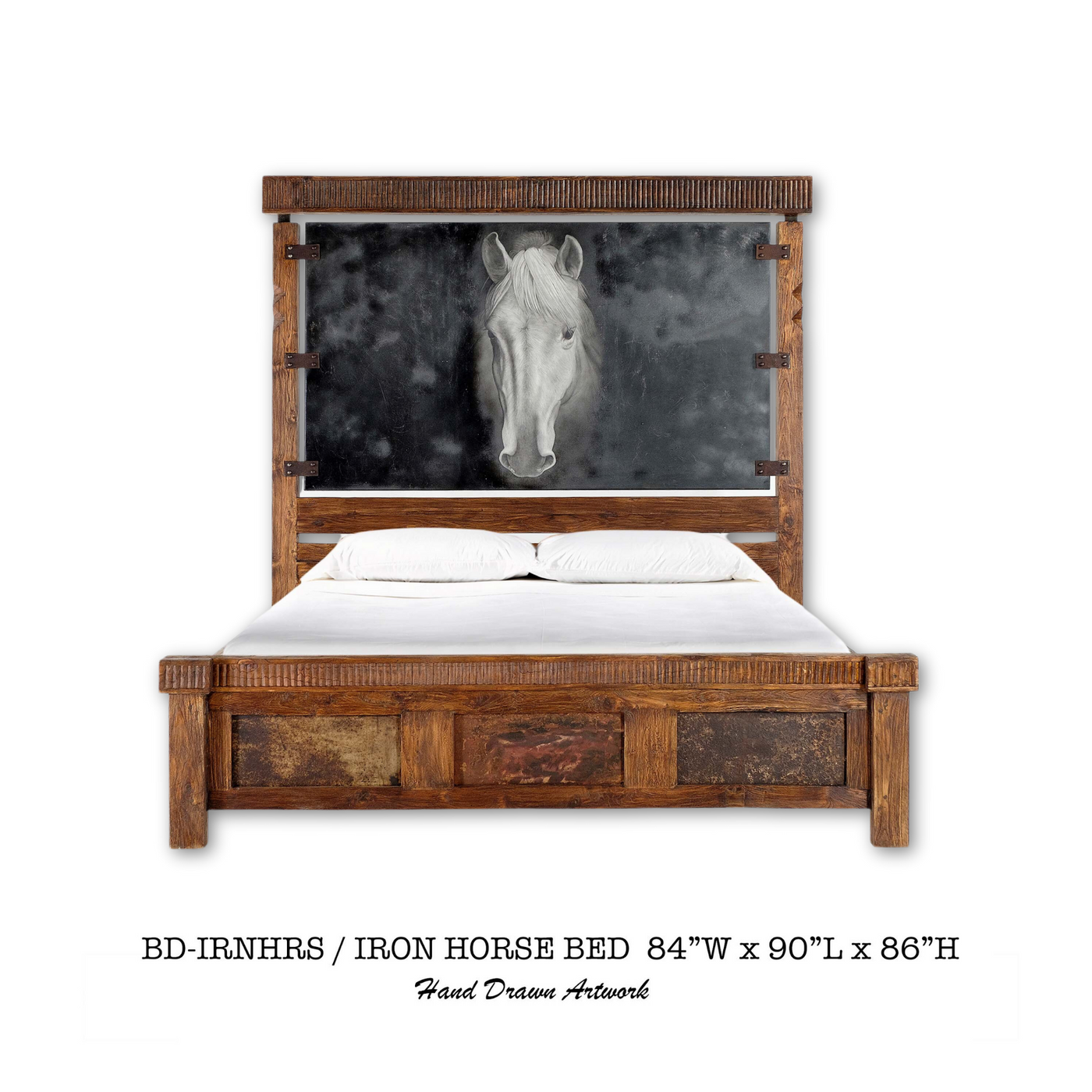 Iron Horse King Bed