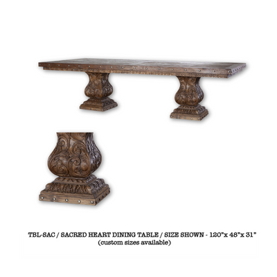 Sacred Heart 120" Dining Table