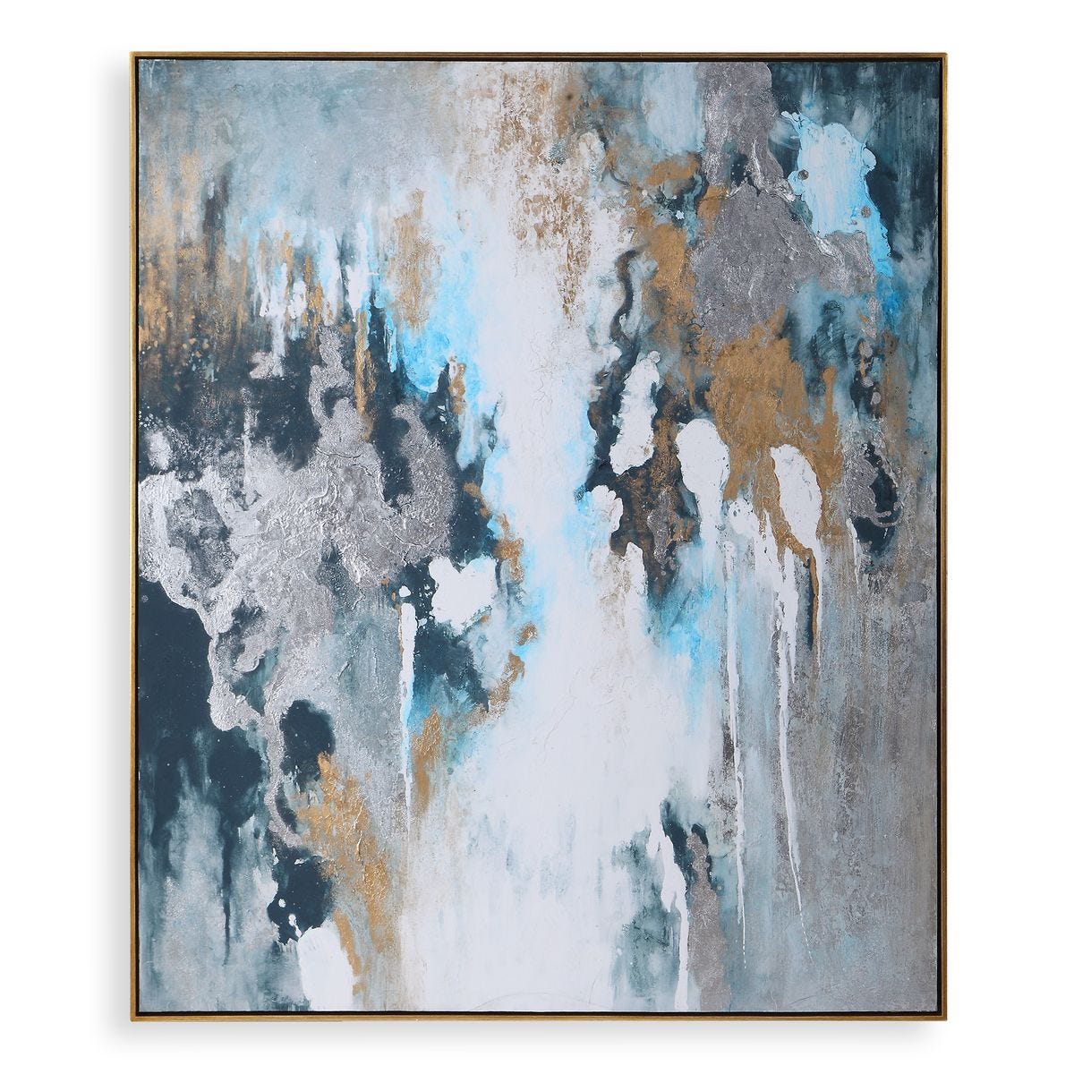 Ocean Drift Abstract Wall Art