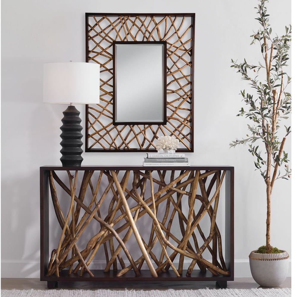 Tangled Branches Wall Mirror
