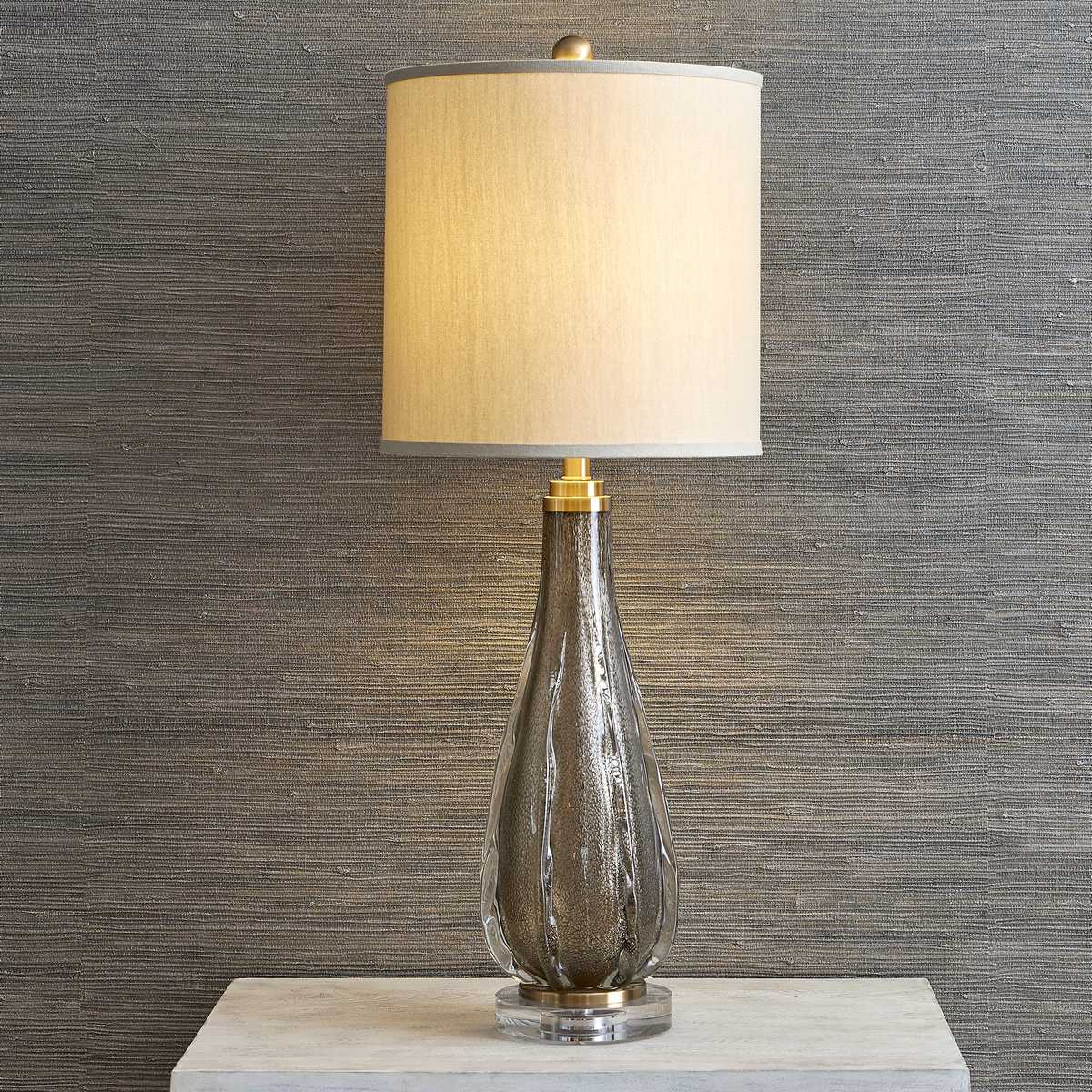 Bellagio Swirled Glass Table Lamp