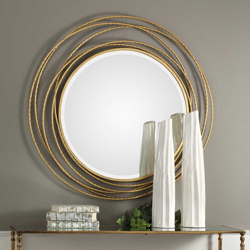 Luxe Round Mirror