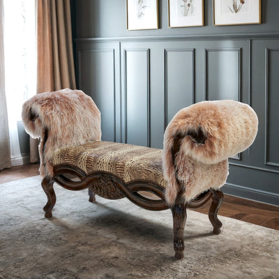 Tibetan Lamb Bench
