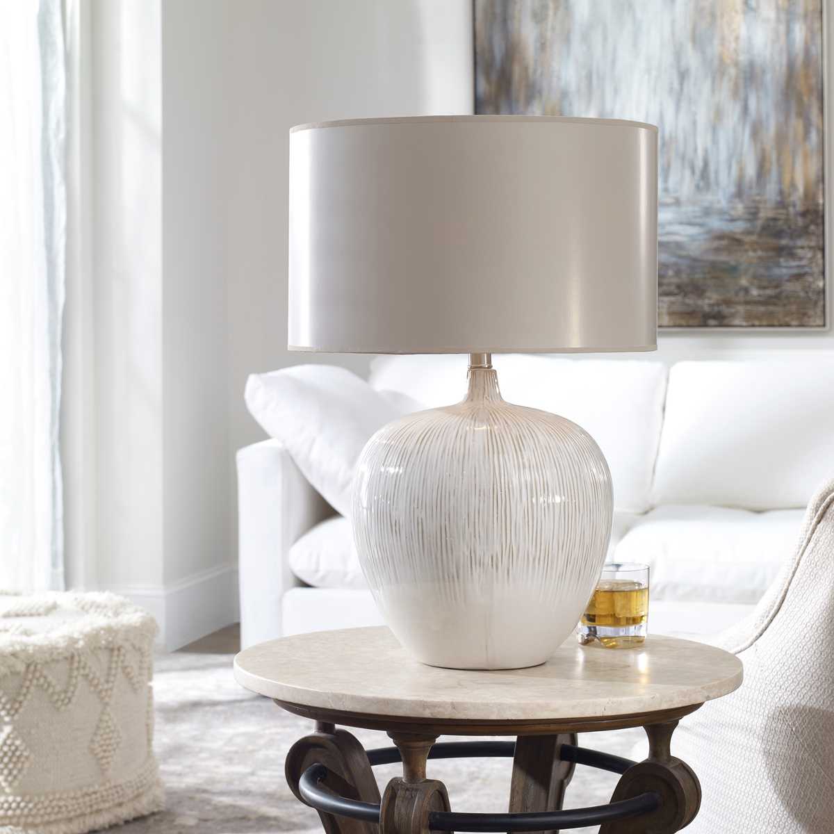 Valencia Textured Table Lamp