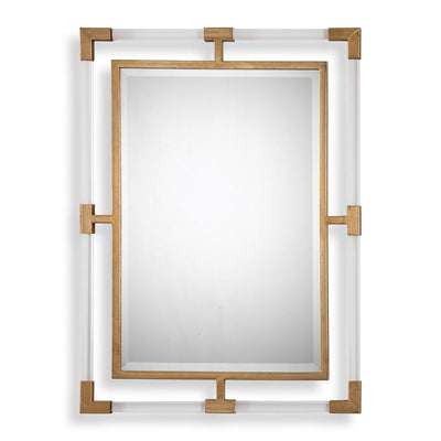 Rectangular Modern Glam Wall Mirror