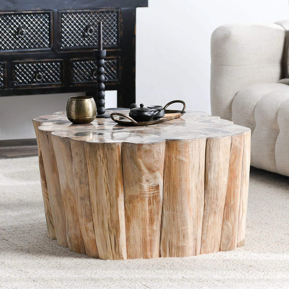 Sierra Solid Wood Coffee Table