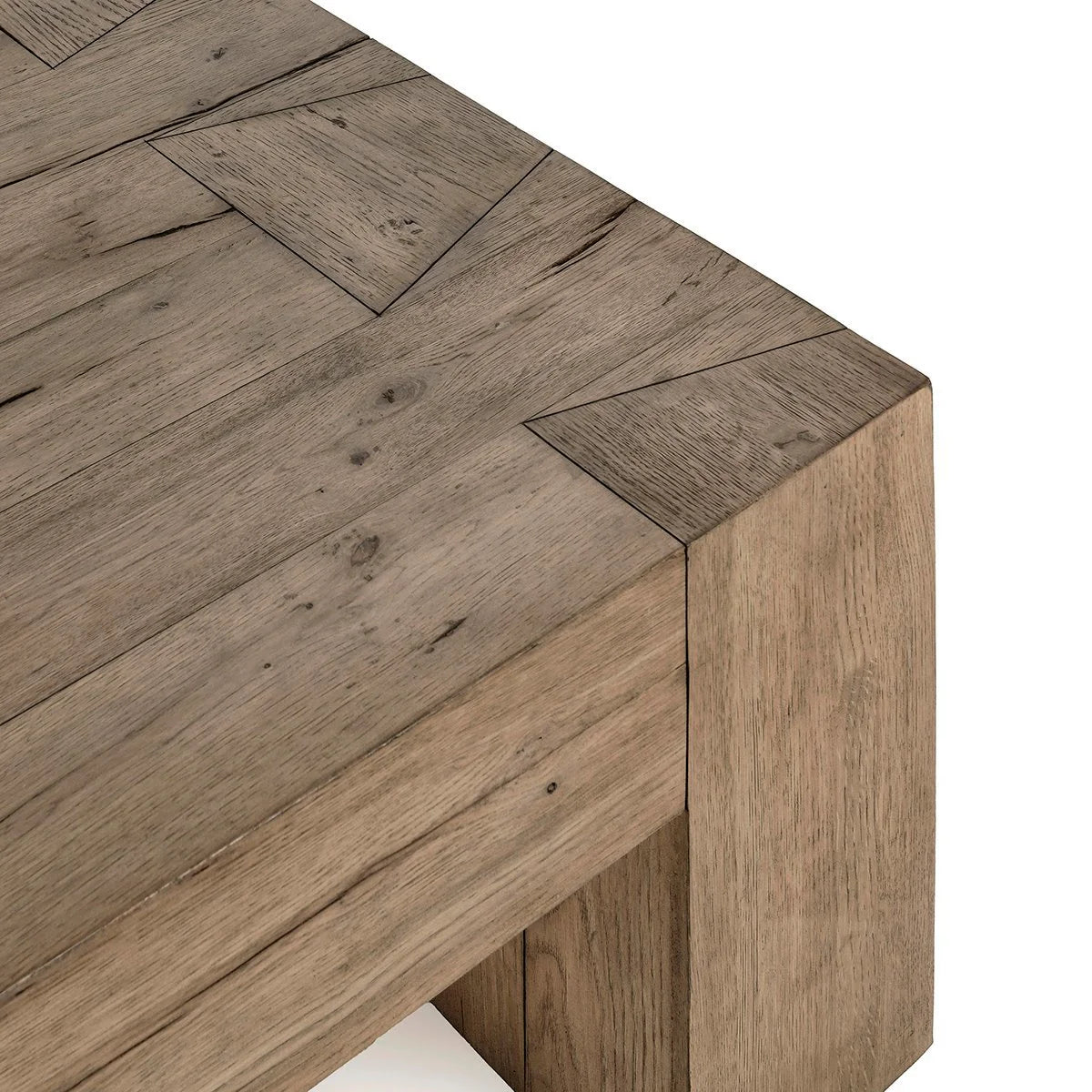 Solid Wood Rectangle Coffee Table