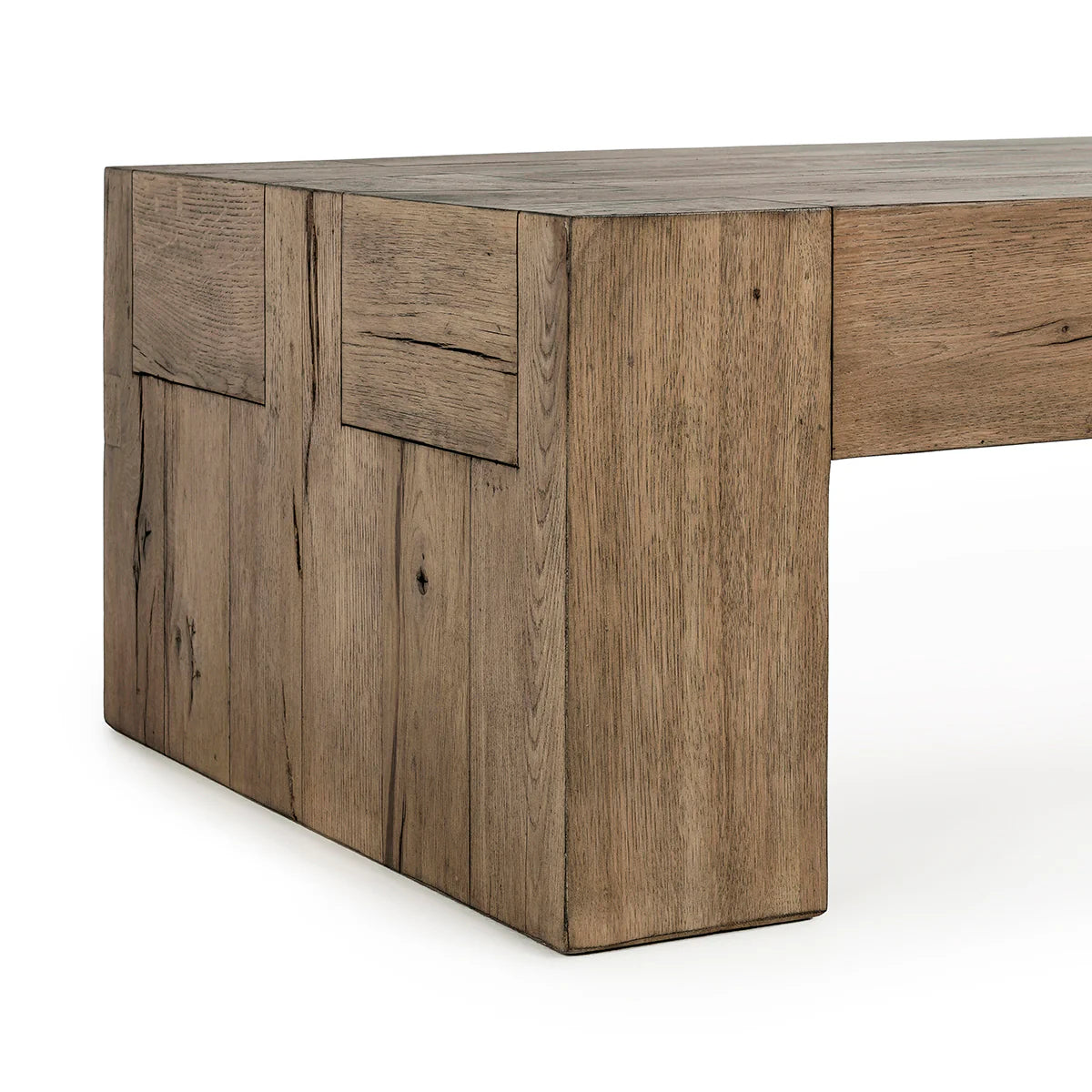Solid Wood Rectangle Coffee Table
