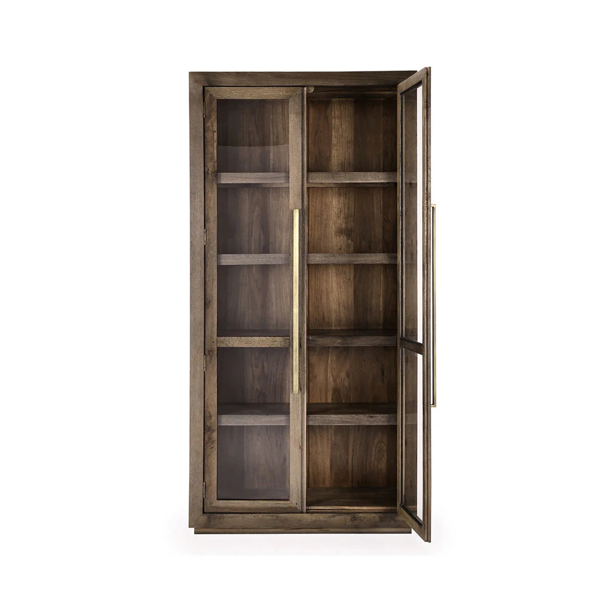 Solid Wood Glass Cabinet