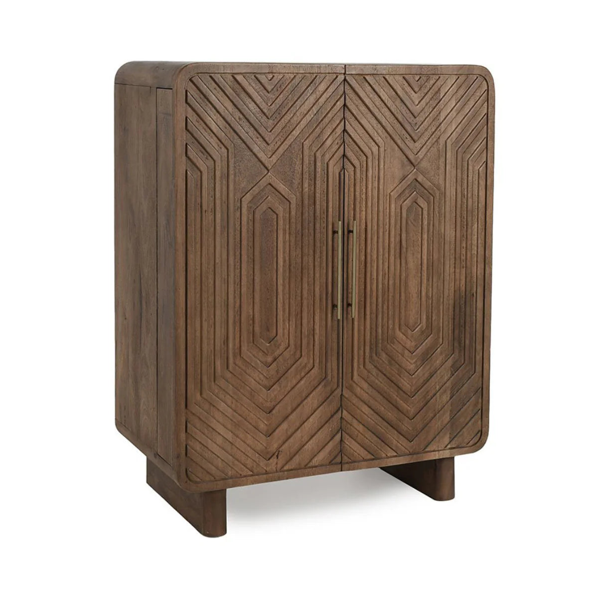 Solid Wood Bar Cabinet