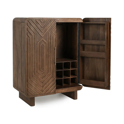 Solid Wood Bar Cabinet