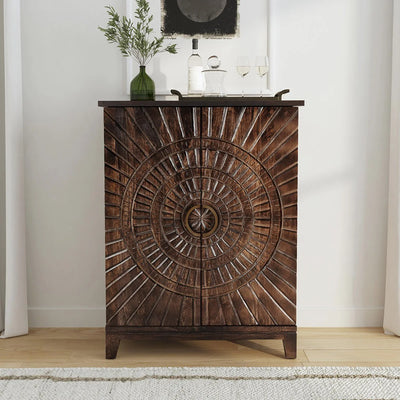 Mango Wood Bar Cabinet