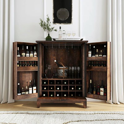 Mango Wood Bar Cabinet