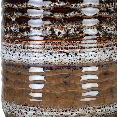 Striped Ceramic Table Lamp