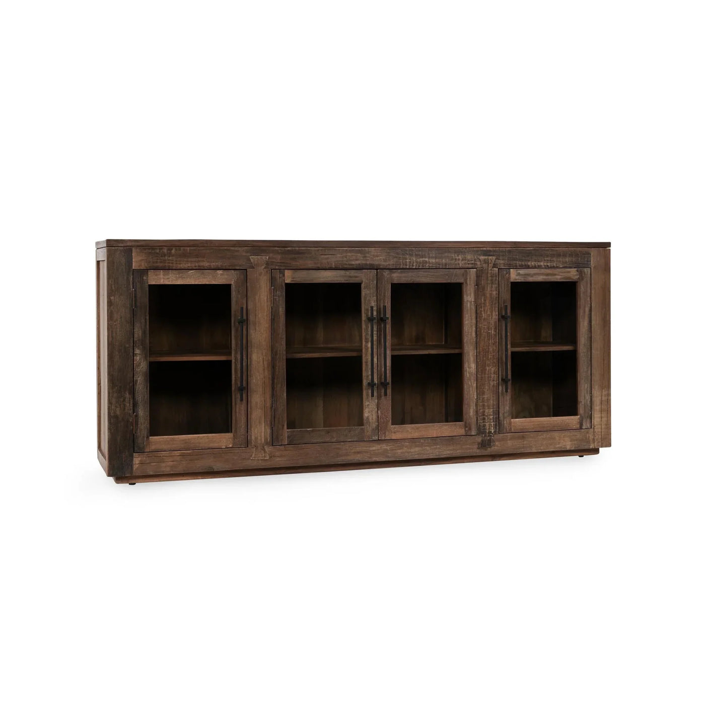 Reclaimed Wood Natural 4-Door Buffet