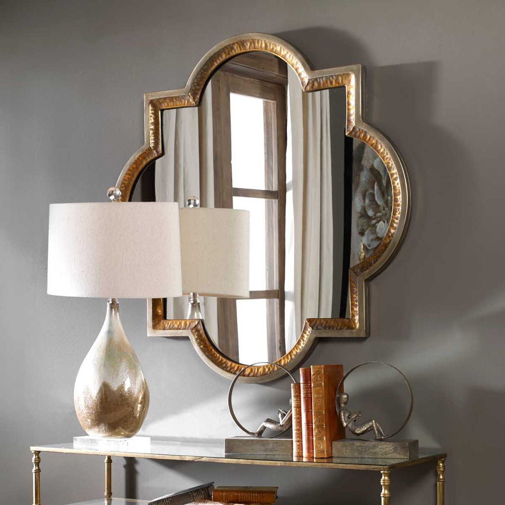 Sierra Quatrefoil Mirror