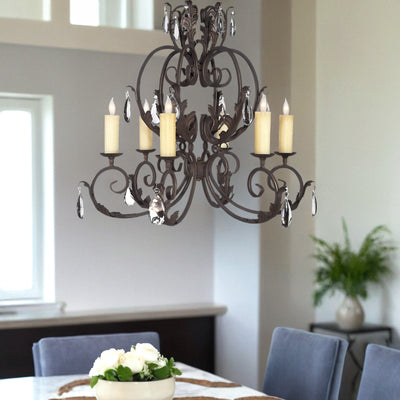 Cynthia With Crystals Chandelier