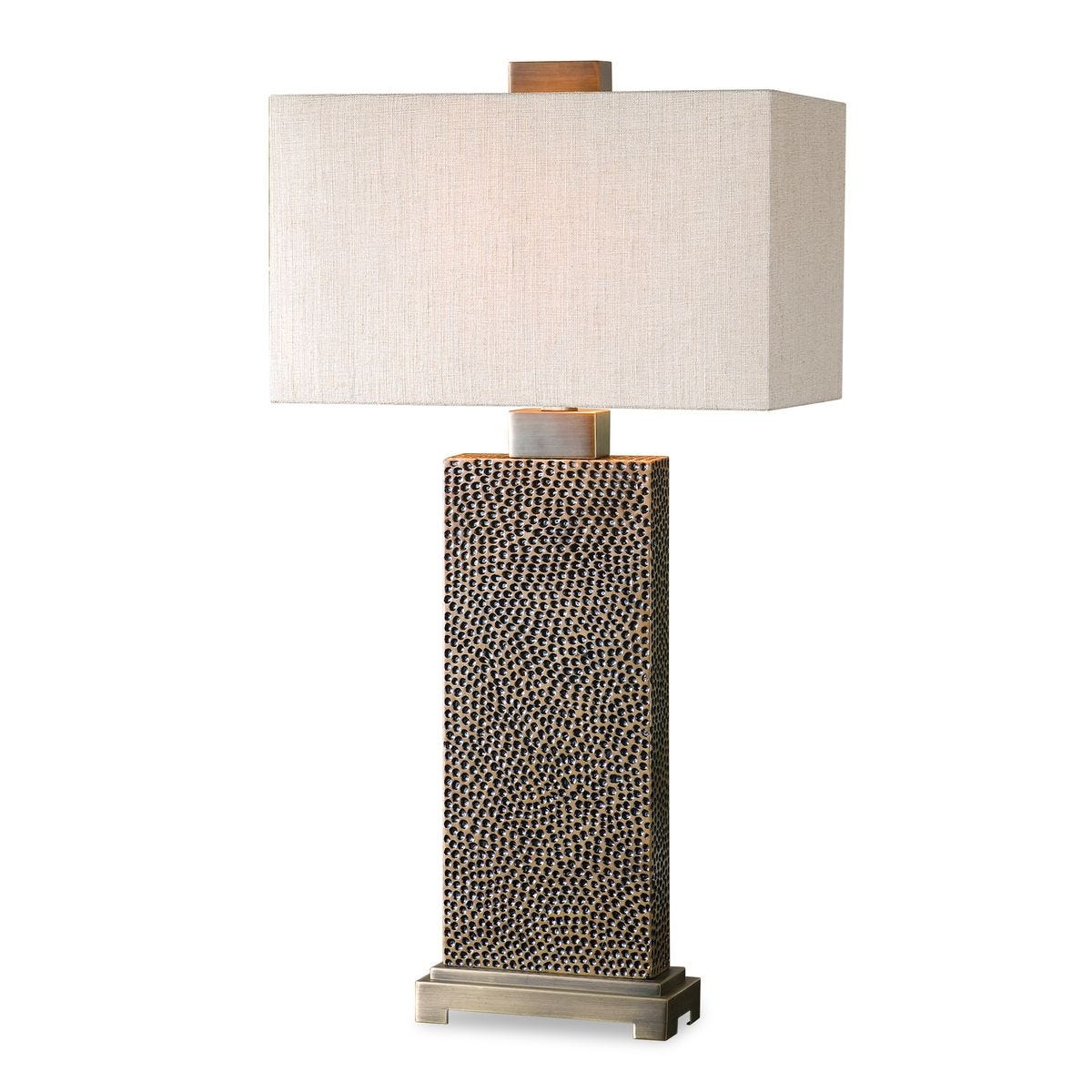 Bronze Textured Table Lamp