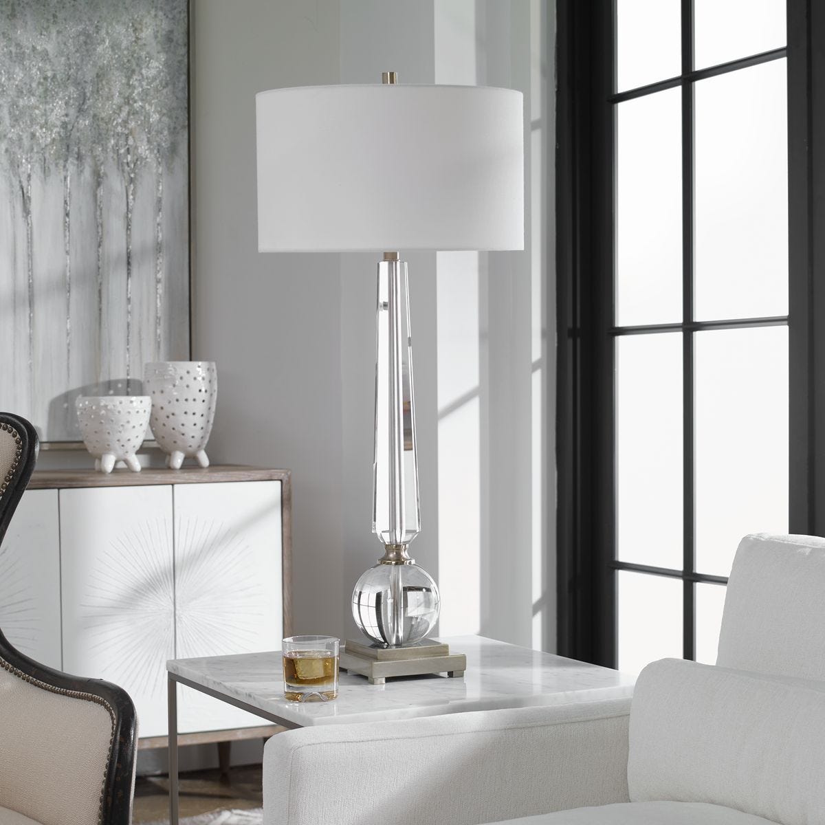 Aurora Crystal Table Lamp