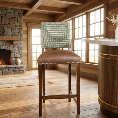 Eye Poppin Alpine Barstool