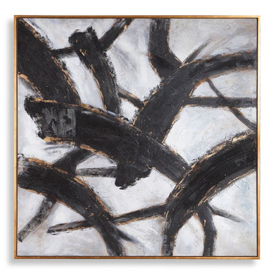 Midnight Motion Abstract Wall Art