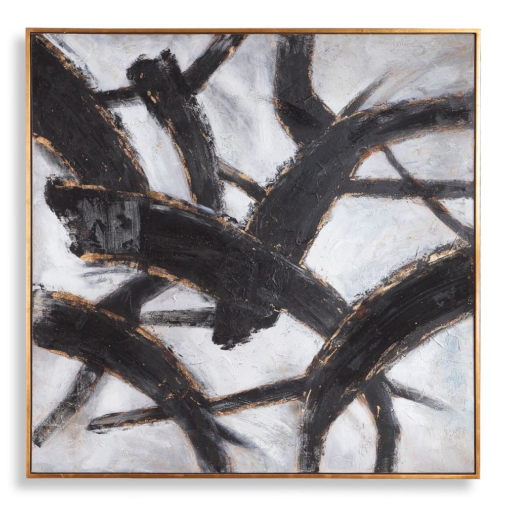 Midnight Motion Abstract Wall Art