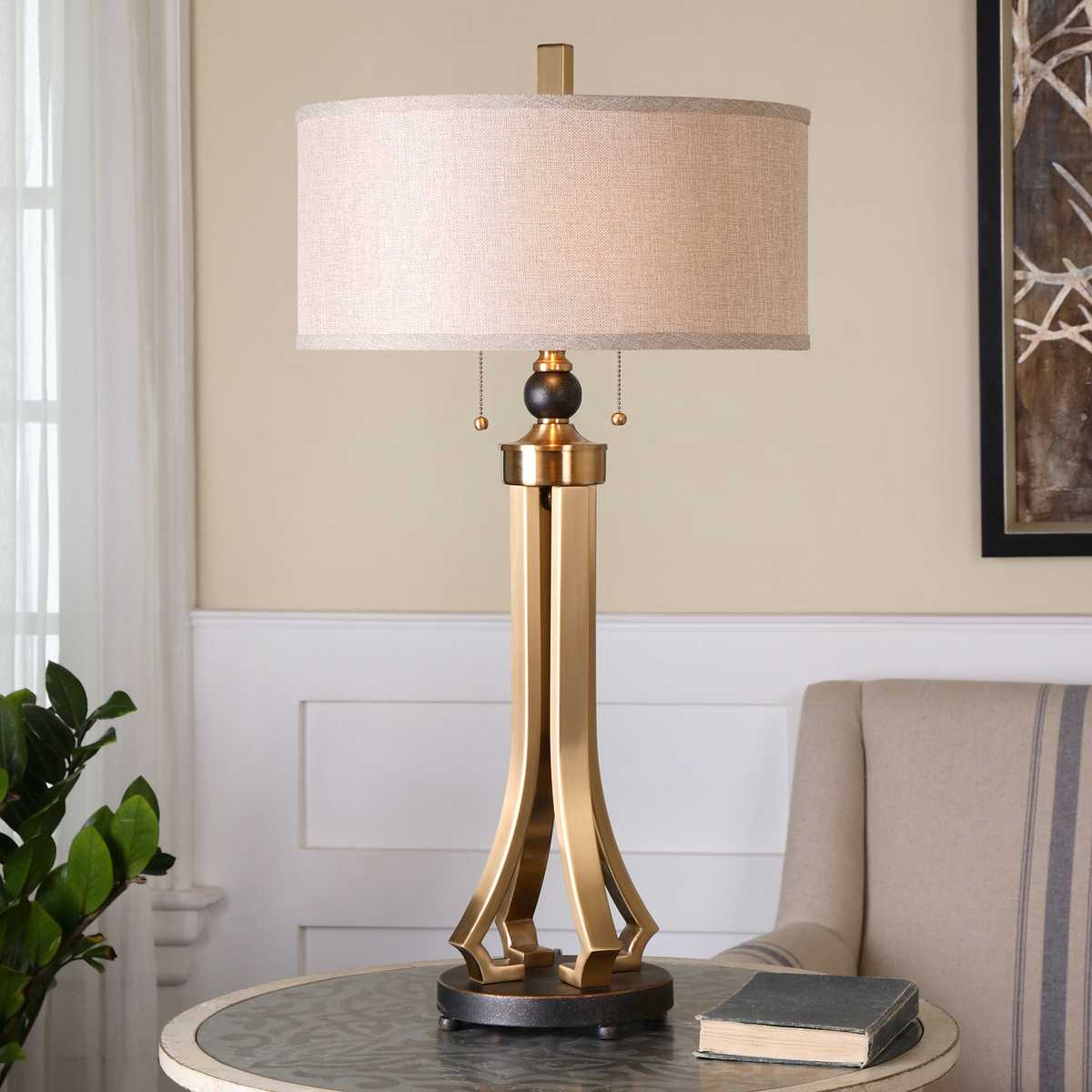 Beaumont Brass Table Lamp