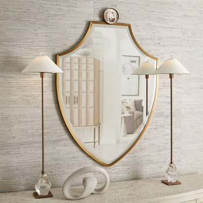 Crestview Gold Shield Mirror