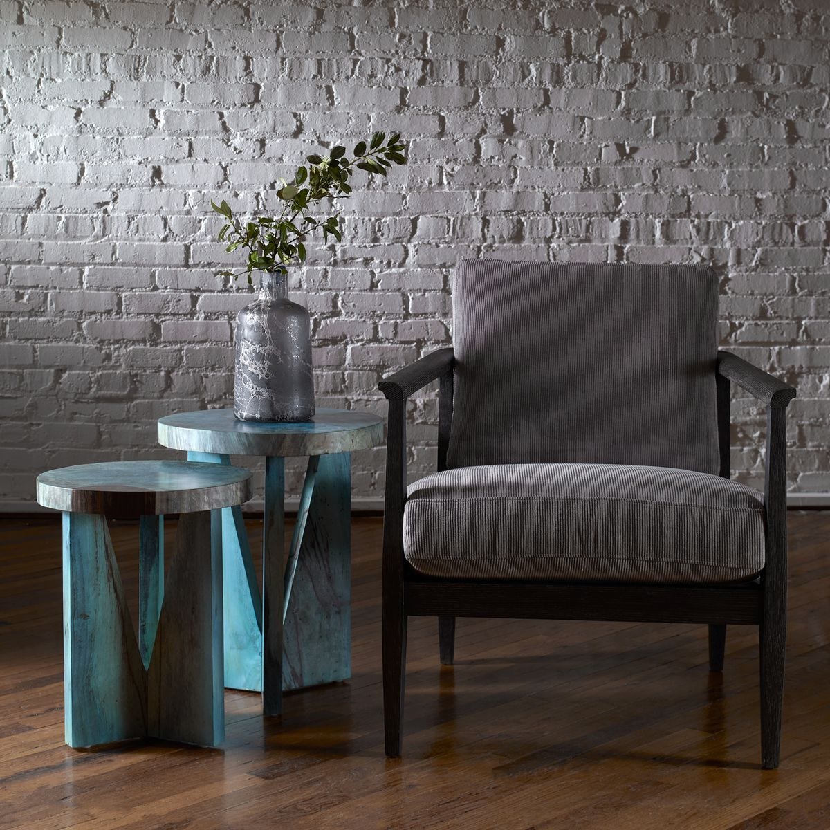 Turquoise Nesting Tables