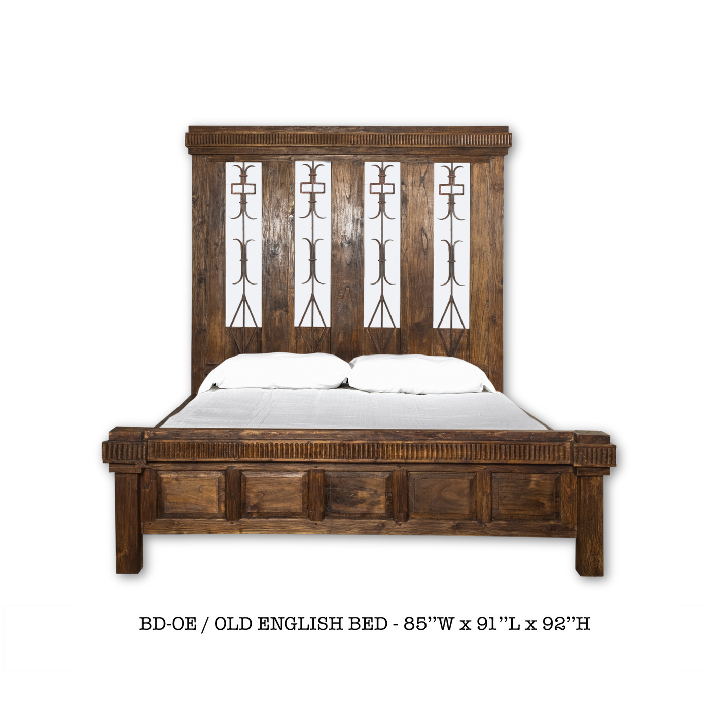 Old English King Bed