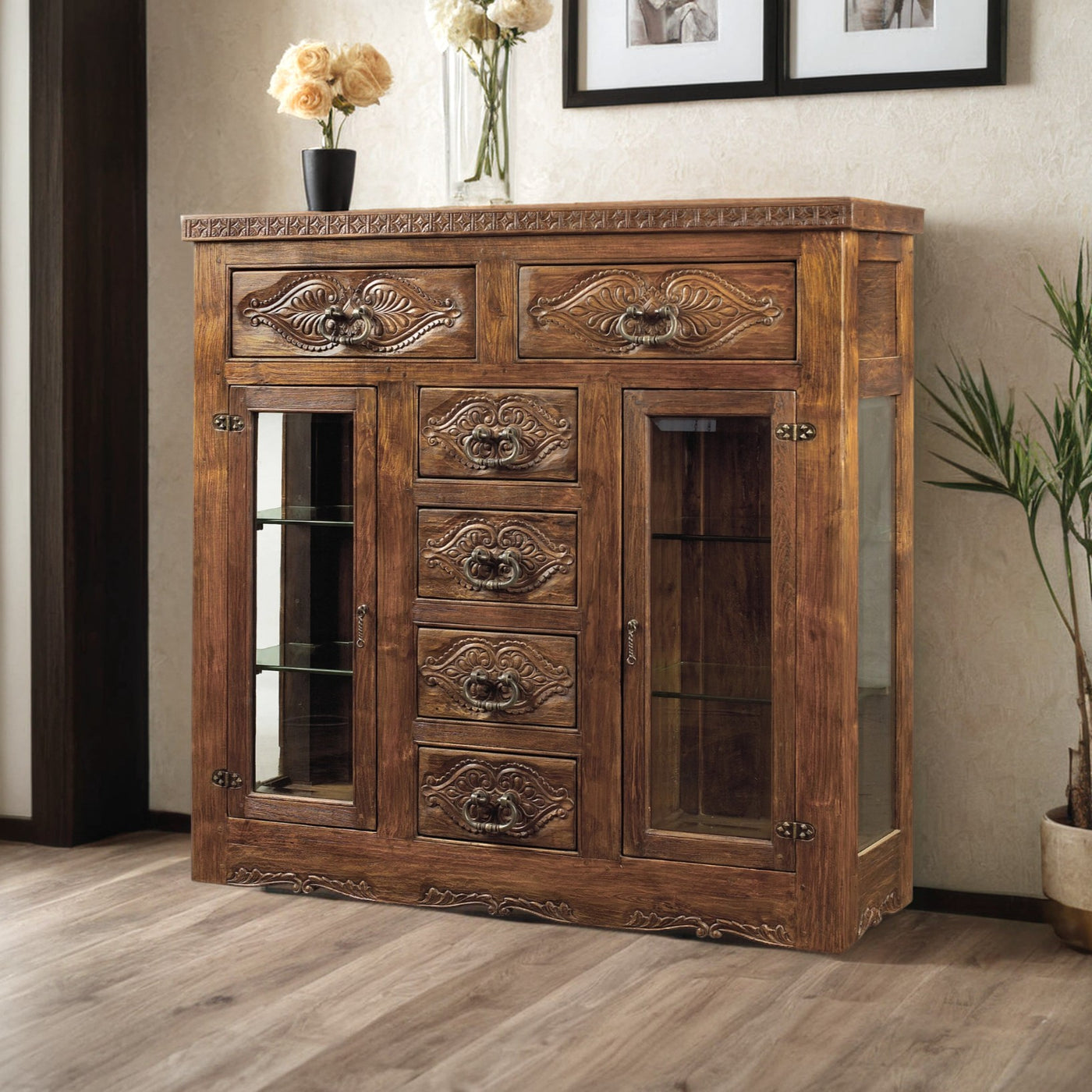 Glass Door Buffet