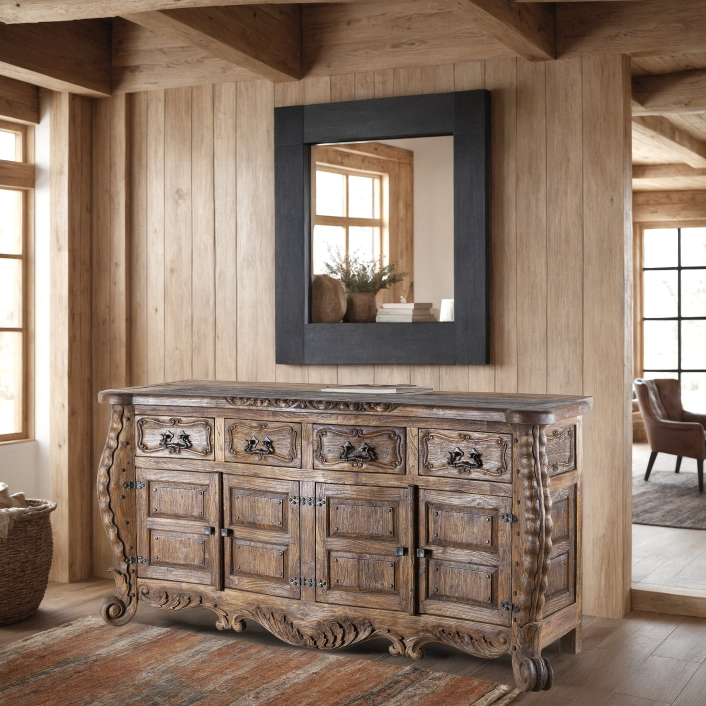 Magnolia 4-Door/4-Drawer Buffet