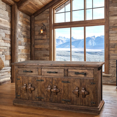 Wood Lock Buffet