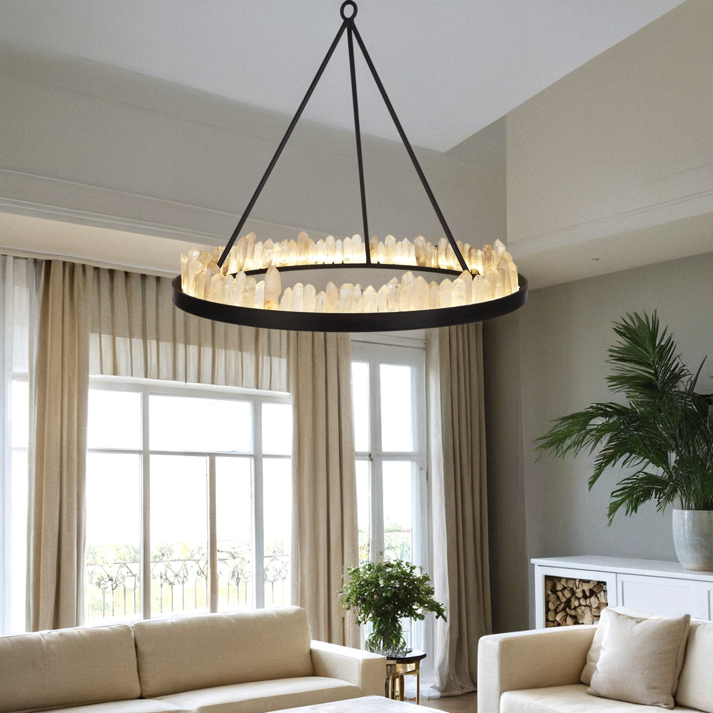 Ice Round Chandelier