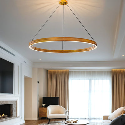 Hoop Chandelier