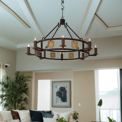 Flaxen Chandelier