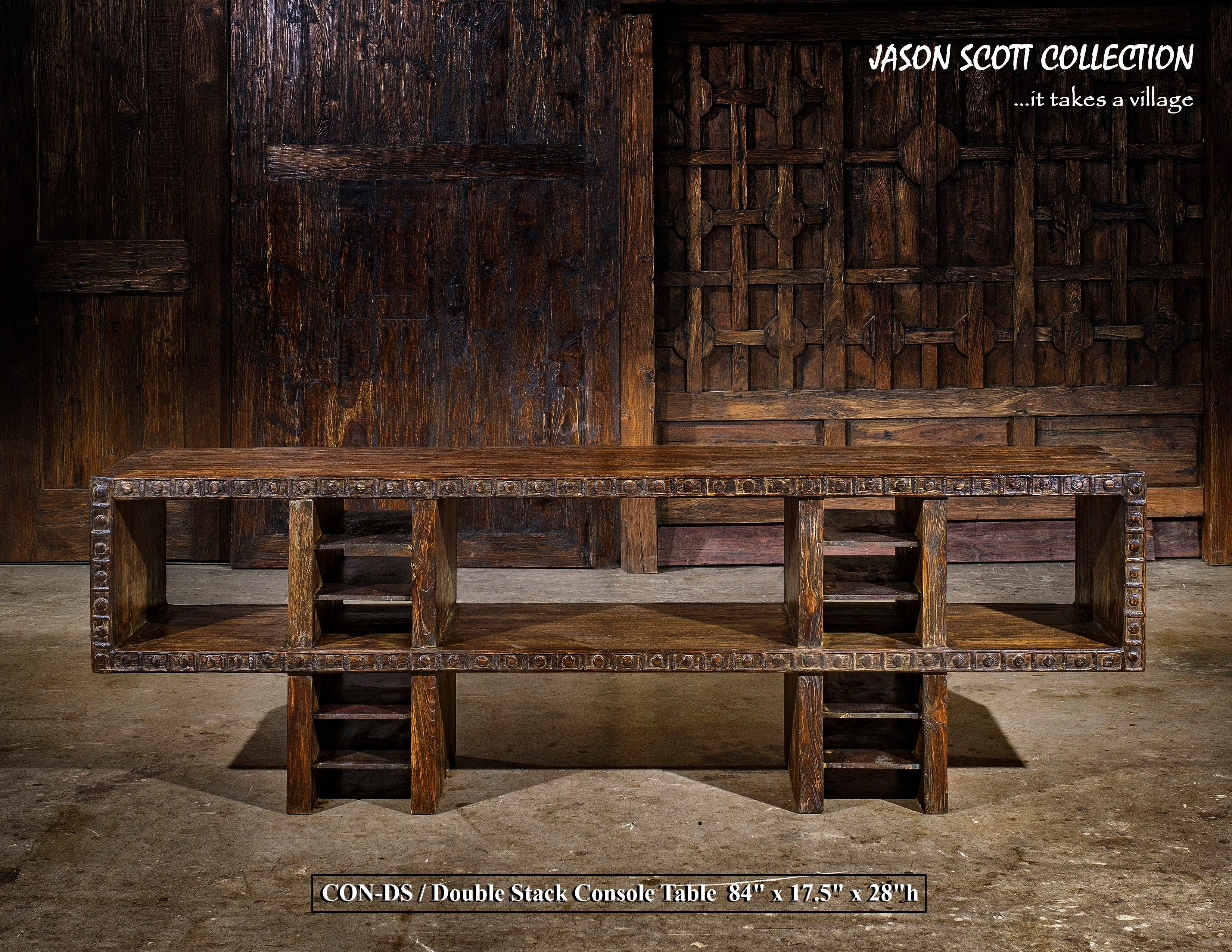 Double Stack Console Table – Hill Country Interiors