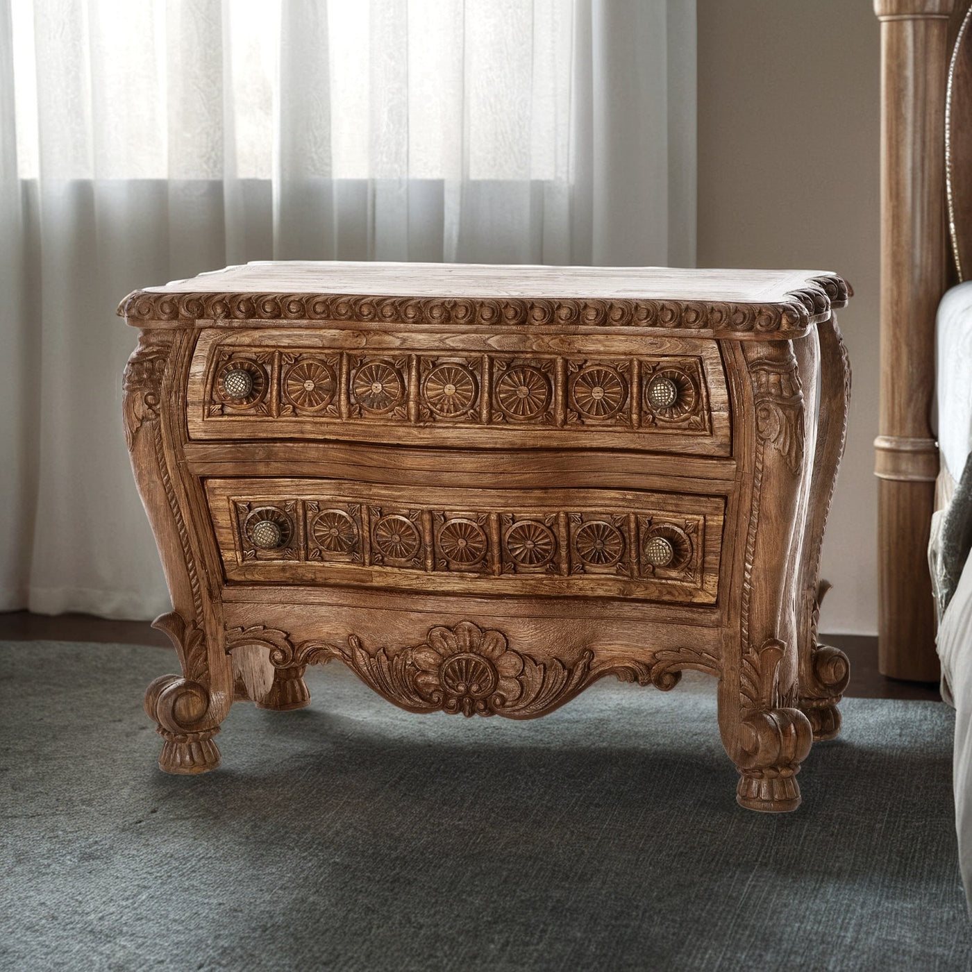 Cadillac 2-Drawer Bedside Chest