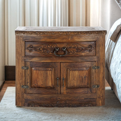 Round Nose Bedside Chest