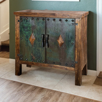 Russian Iron Door Chest