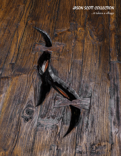 Tiger Tooth Cocktail Table