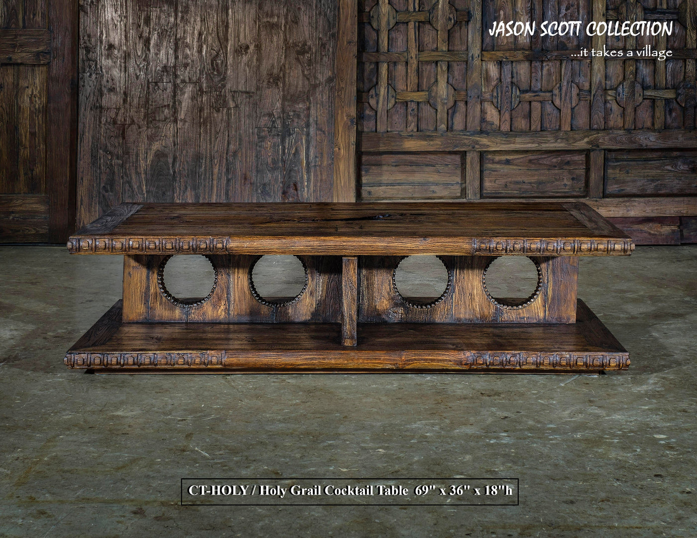Holy Grail Cocktail Table