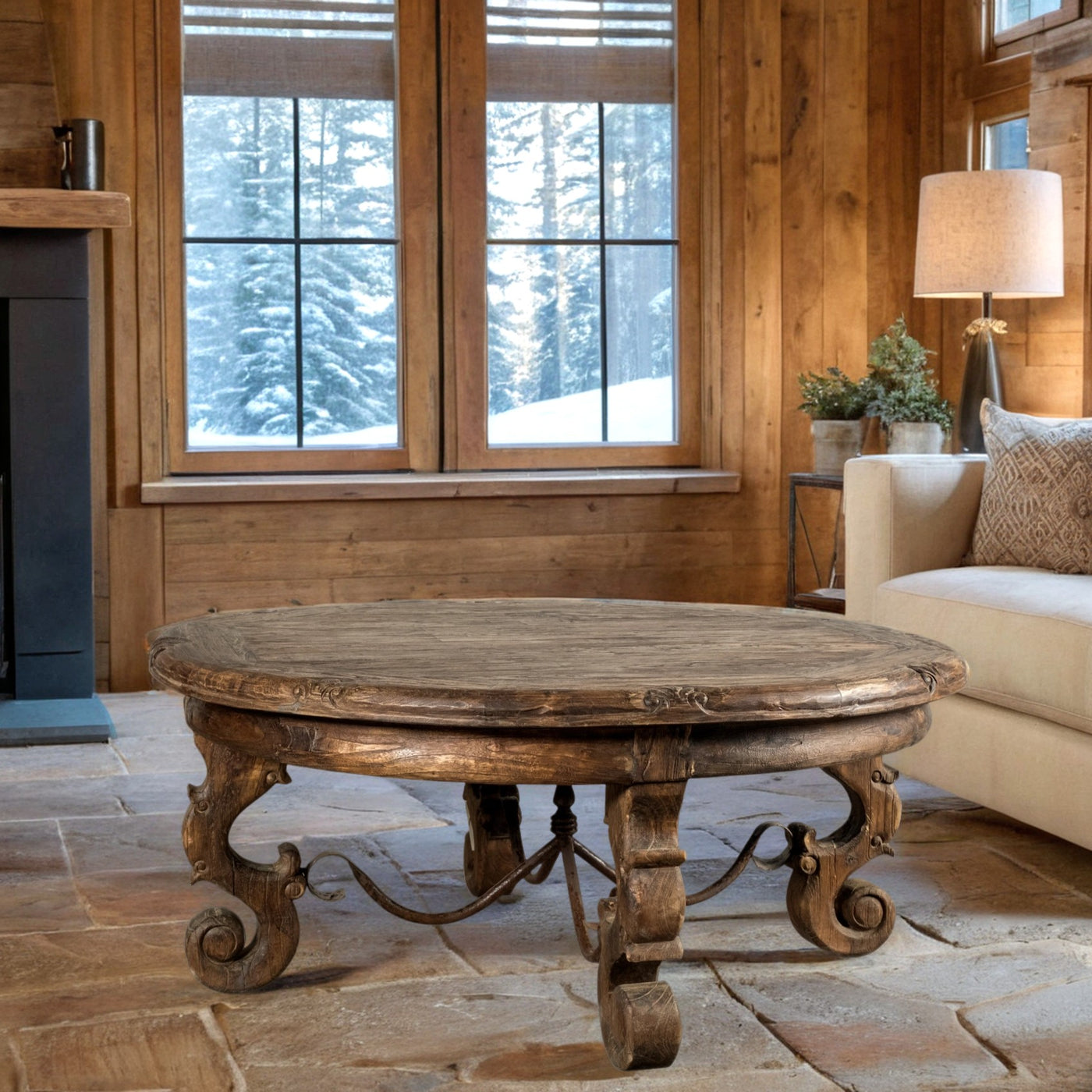 Santana Round Cocktail Table