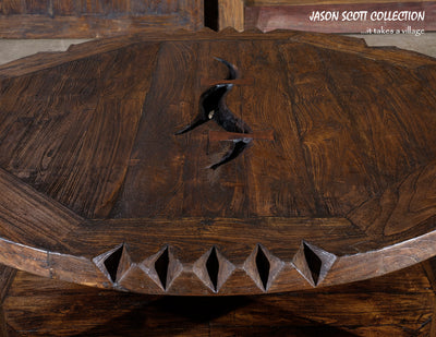 Tiger Tooth Cocktail Table