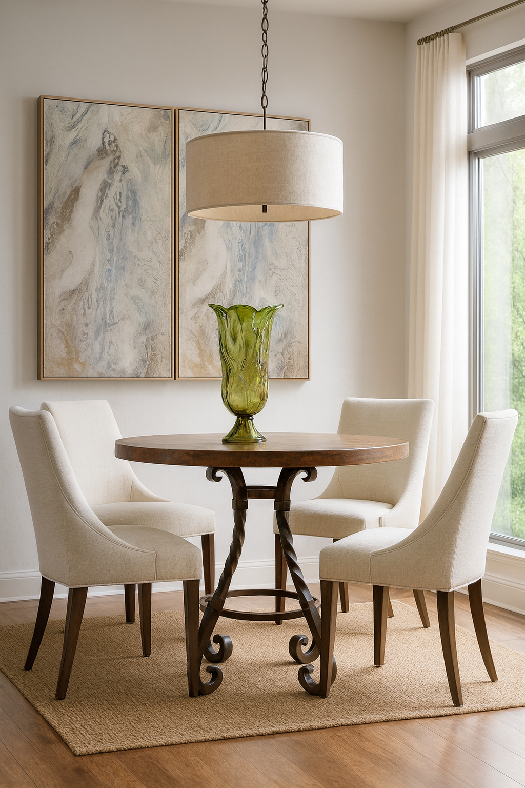 Copper Top W/ Sierra Iron Pub Base