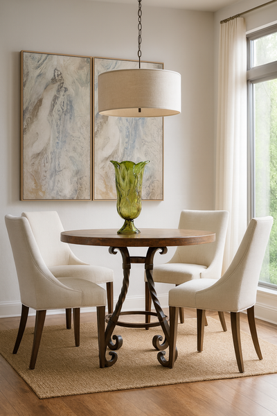 Copper Top W/ Sierra Iron Pub Base