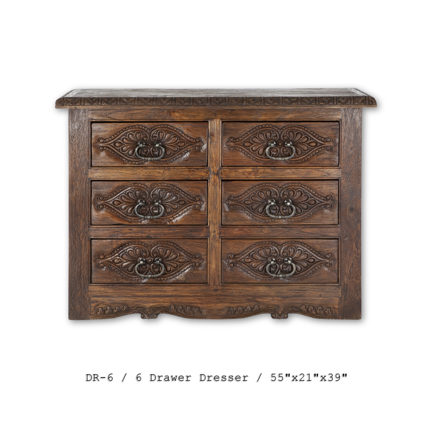 DR6 Six Drawer Dresser
