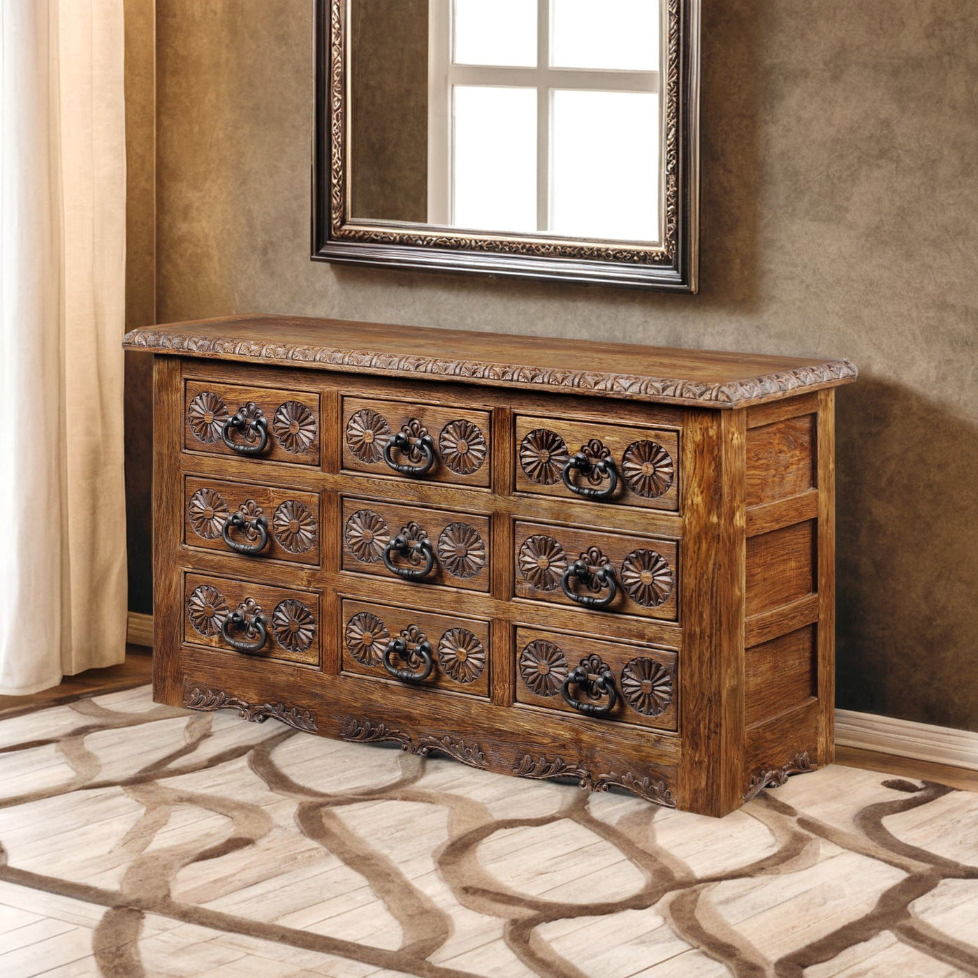 Bachelor 9-Drawer Chest/Dresser