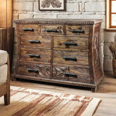 Mr. BoJangles Dresser With Carving